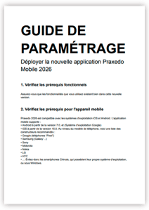Guide de paramétrage PM3